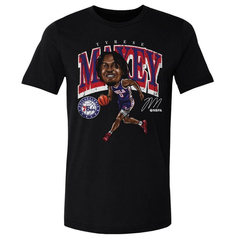 500 Level Tyrese Maxey Philadelphia 76Ers Shirt - Tyrese Maxey Philadelphia